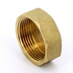 Заглушка резьбовая латунная Uni-Fitt 1"1/4 ВР 607G5000