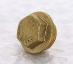 Заглушка резьбовая латунная Uni-Fitt 1/2" НР 608G2000