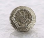 Заглушка резьбовая латунная Uni-Fitt 1/2" НР никелированная 608N2000