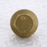 Заглушка резьбовая латунная Uni-Fitt 1" НР 608G4000