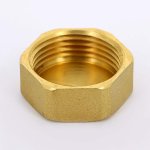 Заглушка резьбовая латунная Uni-Fitt 1" ВР 607G4000