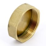 Заглушка резьбовая латунная Uni-Fitt 2" ВР 607G7000