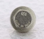 Заглушка резьбовая латунная Uni-Fitt 3/4" НР никелированная 608N3000