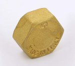 Заглушка резьбовая латунная Uni-Fitt 3/4" ВР 607G3000