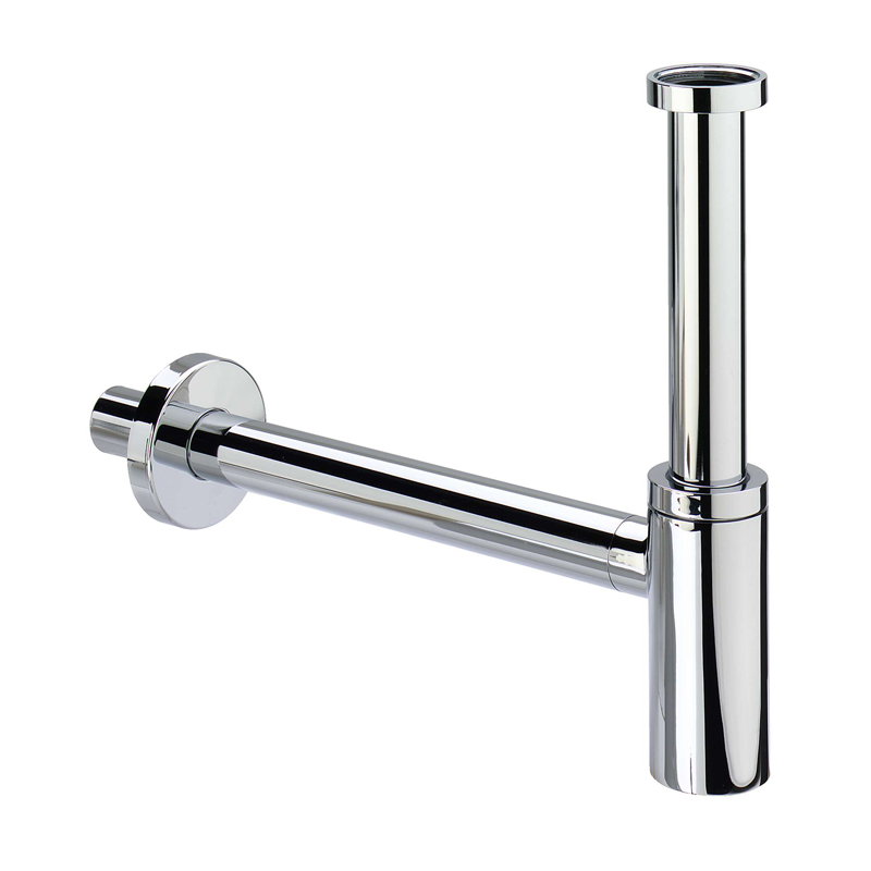 Сифон бутылочный Viega 5788 Eleganta1 хромированный для умывальников и ...