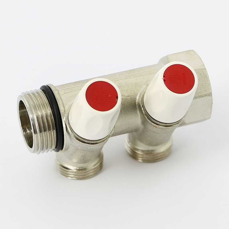 Коллектор распределительный Rehau RAUTITAN MX c вентилями 1\" x 3/4\"EK 2 ...