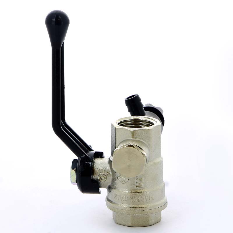 Кран шаровый BUGATTI OREGON 330 1/2" ВР ручка со спускником - купить ...