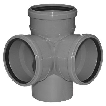 Крестовина двухплоскостная Политек 110-110-110-110-90° - купить ...