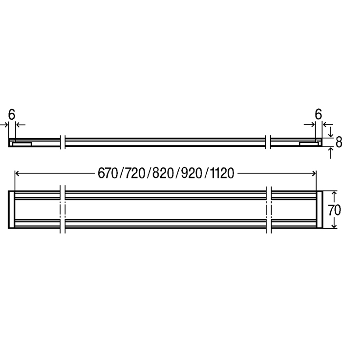 Монтажная рамка для душевого лотка Viega Advantix 4982.30 800 мм ...