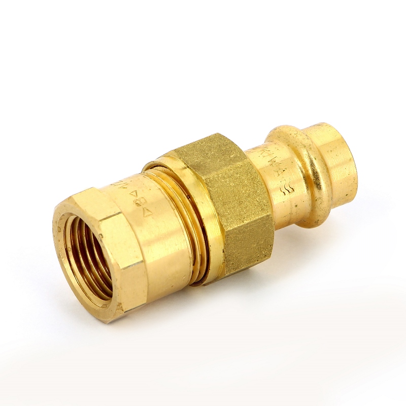 Муфта IBP пресс бронзовая с разъемным соединением 15x1/2" ВР - купить ...