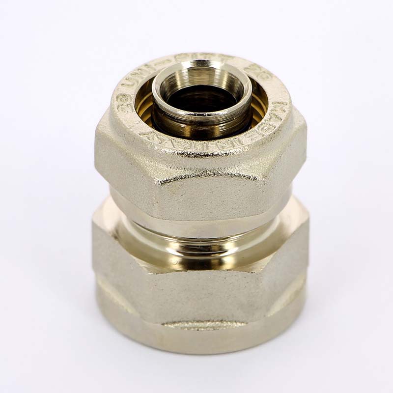 Муфта обжимная Uni-Fitt 20x3/4\" ВР никелированная - купить недорого в ...