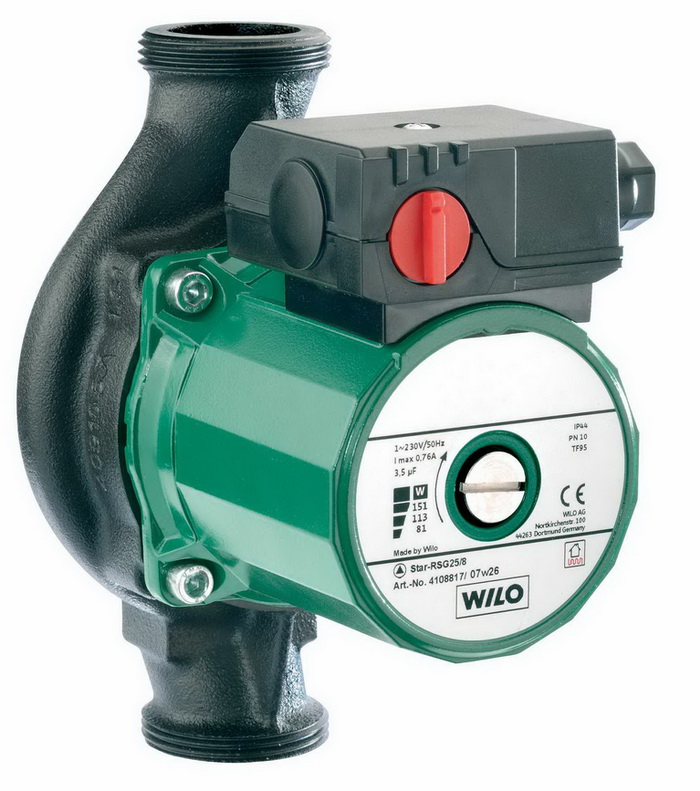 Насос циркуляционный Wilo STAR-RS 25/6-130 - купить недорого в интернет ...