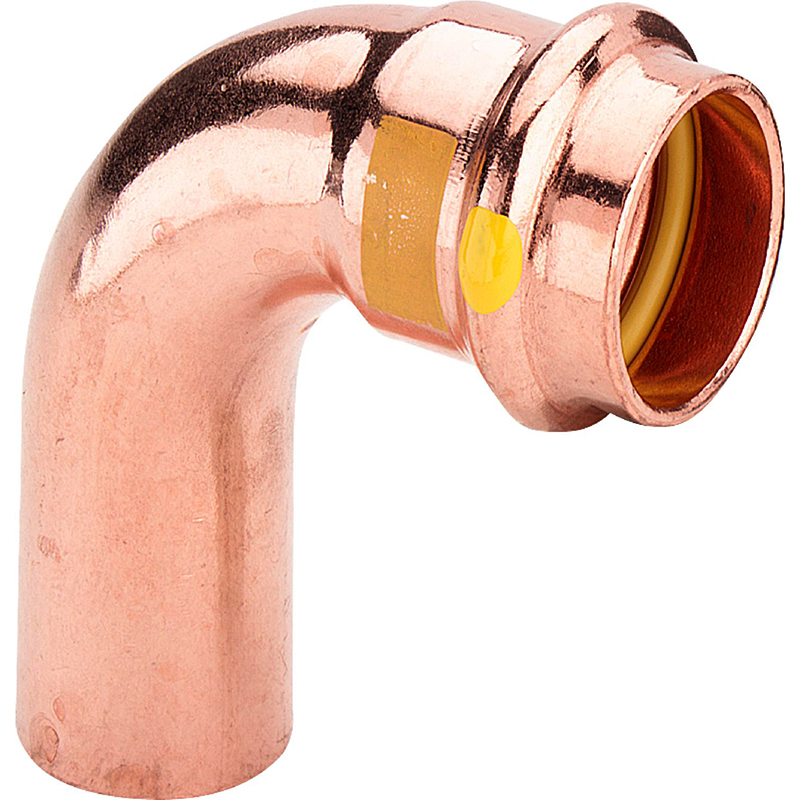 Отвод Viega Profipress G медный однораструбный для газа 90* 18 мм ...