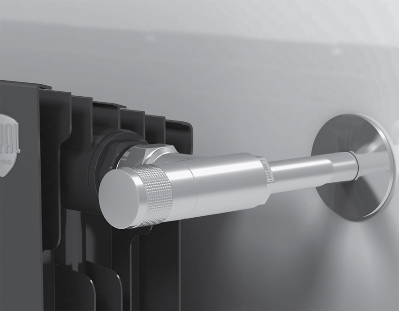 Вентиль ручной регулировки угловой Royal Thermo PIANO 1/2\" (хром ...