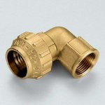 Угол Tiemme компрессионный 20x1/2" ВР