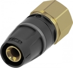 TECElogo Соединение прямое Push 40 мм x Rp 1"1/2 ВР латунь