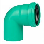 Отвод для наружной канализации Ostendorf KG2000B 110-87* зелёный