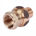 Сгон под пайку Sanha 22x3/4" ВП-ВР с плоским уплотнением 4330g бронза