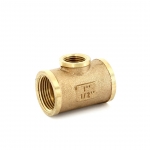 Тройник Effebi В 1" х 1/2" х 1" бронза