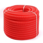 Гофра Uni-Fitt 28 мм красная (для труб 20 мм) 50м