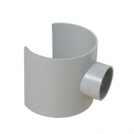 Врезка в трубу McAlpine 110-50 мм