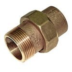 Сгон бронзовый под пайку IBP прямой 35x1"1/4 НР под конус