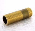 Сгон резьбовой латунный Uni-Fitt 1" НР 100 мм