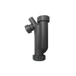 Сифон для кондиционера McAlpine MRTB-90GR 32 мм с отводом без выпуска черный