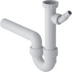Сифон трубчатый для раковины GEBERIT Uniflex 50-1"1/2 с носиком