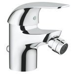Смеситель для биде Grohe Euroeco с донным клапаном хром