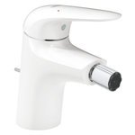 Смеситель для биде Grohe Eurostyle с донным клапаном белая луна