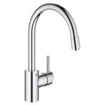 Смеситель для кухни GROHE Concetto New с высоким изливом хром