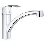 Смеситель для кухни GROHE Eurosmart new с низким изливом хром