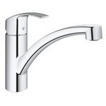 Смеситель для кухни GROHE Eurosmart new с низким изливом и энергосберегающим картриджем хром