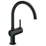 Смеситель для кухни GROHE Minta черный бархат