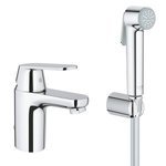 Смеситель для раковины GROHE Eurosmart Cosmopolitan с гигиеническим душем S SIZE хром