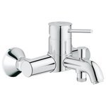 Смеситель для ванны GROHE BauClassic с изливом без душевого гарнитура хром