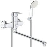 Смеситель для ванны универсальный GROHE Multiform с душевым гарнитуром New Tempesta II хром
