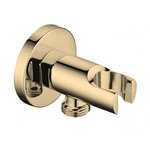 Держатель для душевой лейки со шланговым подсоединением GANZER GZ 012D бронза