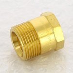 Футорка бронзовая 3/4"-1/2" удлиненная ВН Viega