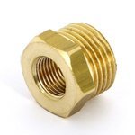 Футорка резьбовая латунная Uni-Fitt 3/8"x1/4" ВН