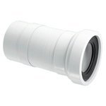 Гофра для унитаза McAlpine L90-110 мм  L330-850 мм выход гладкий