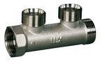 Коллектор Luxor CP 402 3/4``х(24х19)М на 2 выхода к соединениям типа TP 95, TP 97