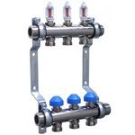 Коллекторная группа с расходомерами WATTS HKV 2013A-55 VA 1" 10 выходов