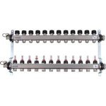 Коллекторная группа Uponor Smart S с расходомерами 3/4"х12 евроконус