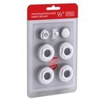 Комплект для радиатора монтажный Royal Thermo 1/2" (белый)