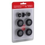 Комплект для радиатора монтажный Royal Thermo 1/2" (черный)