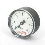 Манометр аксиальный Uni-Fitt 1/4" 6 бар 63 мм