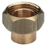 Муфта с накидной гайкой под пайку 15х3/4" ВР Viega