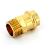 Муфта IBP пресс бронзовая 22x3/4" НР